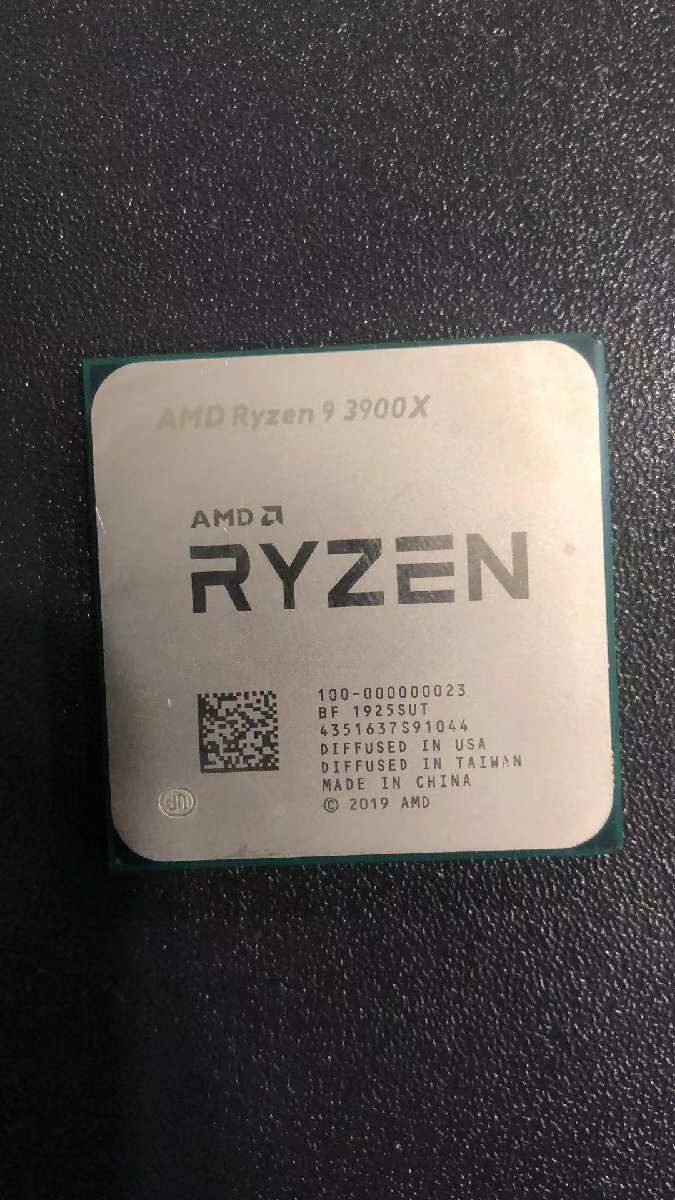 CPU AMD Ryzen 9 3900X プロセッサー 中古 動作未確認 ジャンク品 - A341_画像1