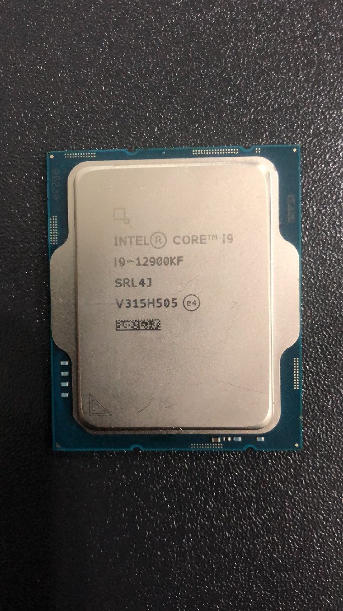CPU インテル Intel Core I9-12900KF プロセッサー 中古 動作未確認 ジャンク品 - A224_画像1