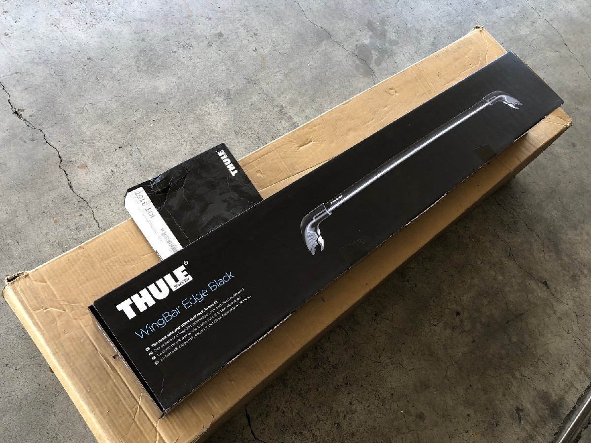 THULE スーリー ウイングバーエッジ9595B＆取付キットTHKIT3157 スバルインプレッサスポーツ(5ドア)/XV(ルーフレールなし)用ベースキャリア_画像1