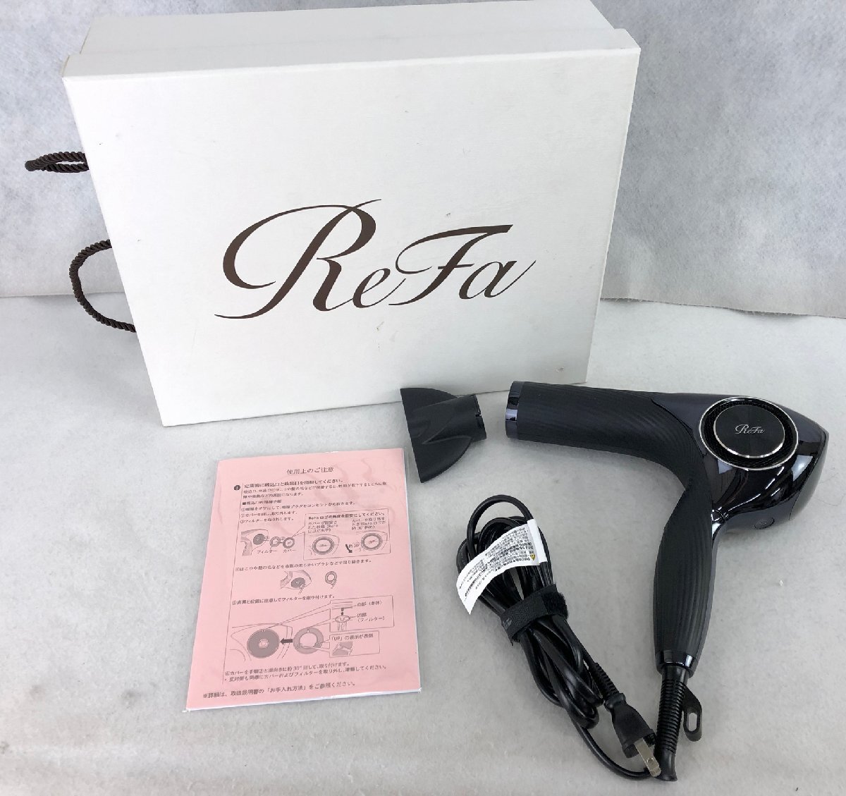 ★中古品★ヘアドライヤー ReFa リファビューテックドライヤープロ RE-AJ02A MTG_画像1