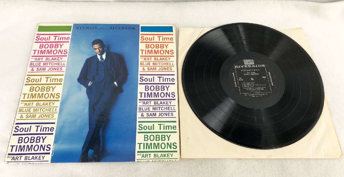 ★中古品★LPレコード Bobby Timmons Soul Time RLP9334の画像1