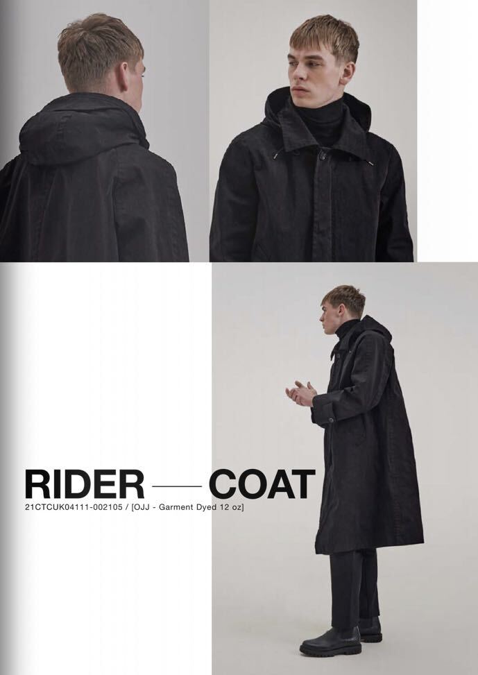 Ten C Rider Coat OJJ-Garment Dyed 12oz- Size 46 定価23万円 Ten C Rider Coat OJJ-Garment Dyed 12oz- Size 46 定価23万円