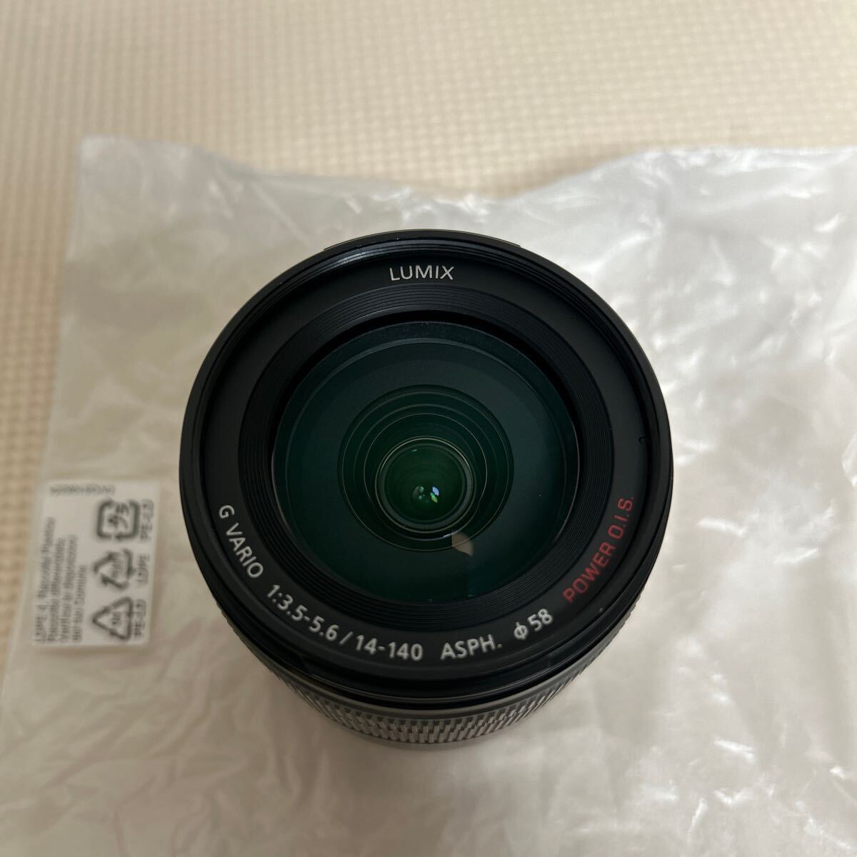 ② 美品 展示品 パナソニック Panasonic カメラレンズ LUMIX G VARIO 14-140mm / F3.5-5.6 II ASPH. / POWER O.I.S. ルミックス H-FSA14140の画像7