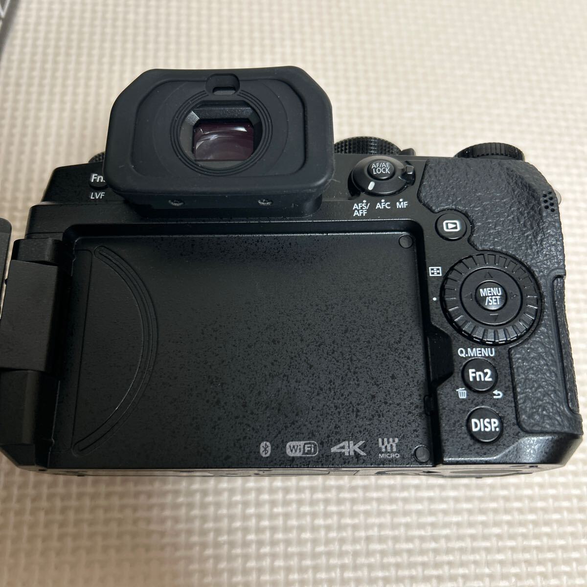 美品 展示品 保証1年 パナソニック Panasonic LUMIX G99D ミラーレス一眼カメラ ブラック DC-G99D-K [ボディ単体] レンズ一式欠品 になりま_画像7