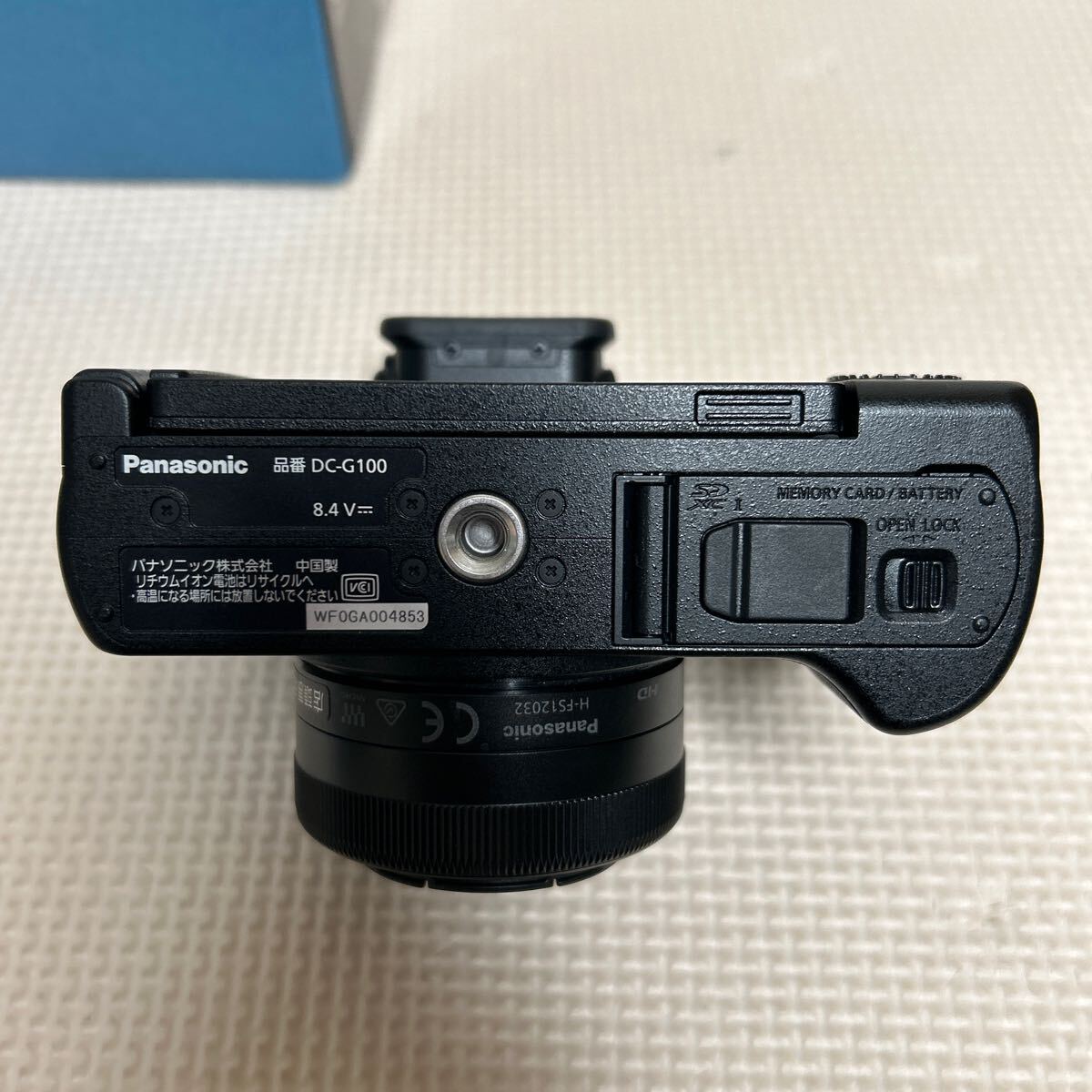 展示品 パナソニック Panasonic LUMIX G100 VLOGミラーレス一眼カメラ Vキット（トライポッドグリップ付） DC-G100V-K J [ズームレンズ]の画像7