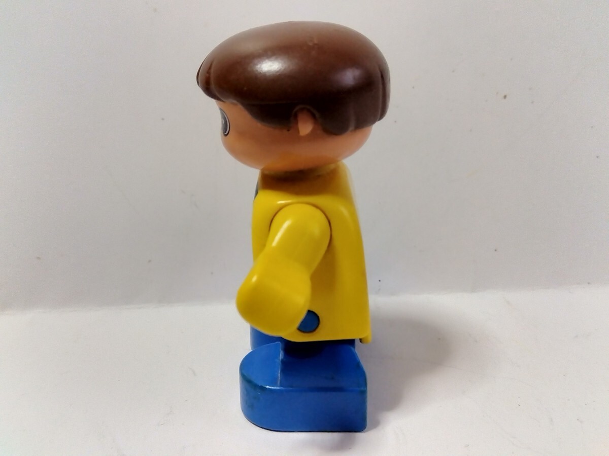 レゴデュプロ 人形  男の子 女の子 子供 ブルーのサロペット フィグ パーツ 特殊ブロック の画像2