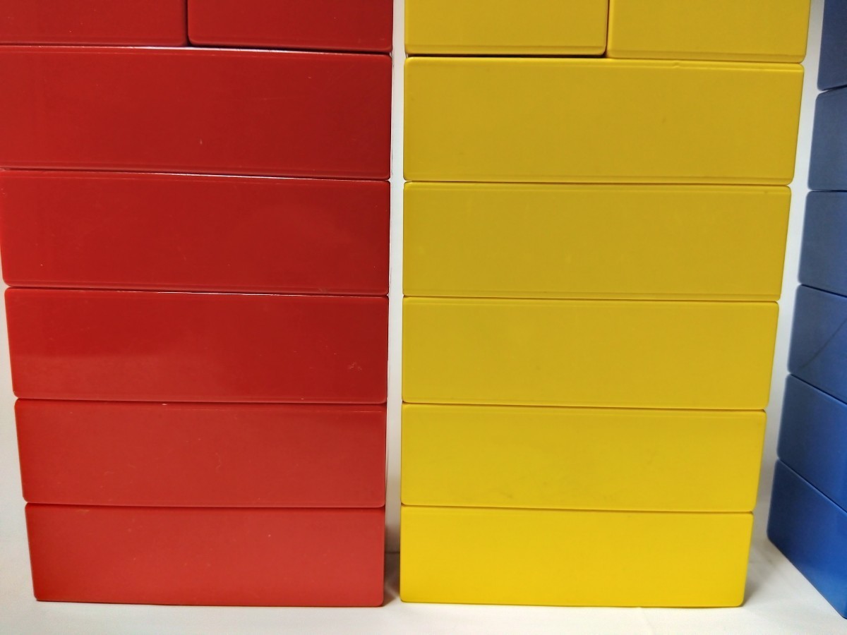 レゴデュプロ  基本ブロック 4色 赤、黄色、青、緑 2×2 各10個、2×4 各5個 計60個セットの画像5