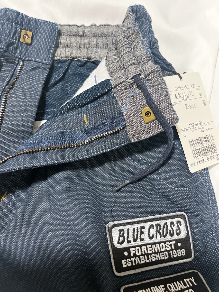 BLUE CROSS ブルークロス パンツ サイズ150 新品　未使用　タグ付き　定価9900円（税別）　送料込み　匿名配送