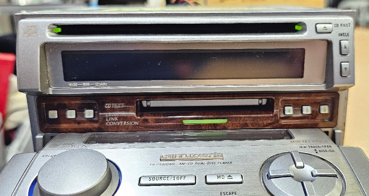 動作良好 Carrozzeria/カロッツェリア FH-P9900MD 2DIN Pioneer/パイオニア MD/CD/FM/AM_画像6