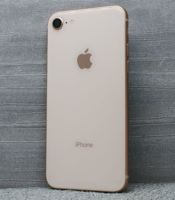 ⑥美品 Apple iPhone 8 64GB MQ7A2J/A SIMフリー ゴールド