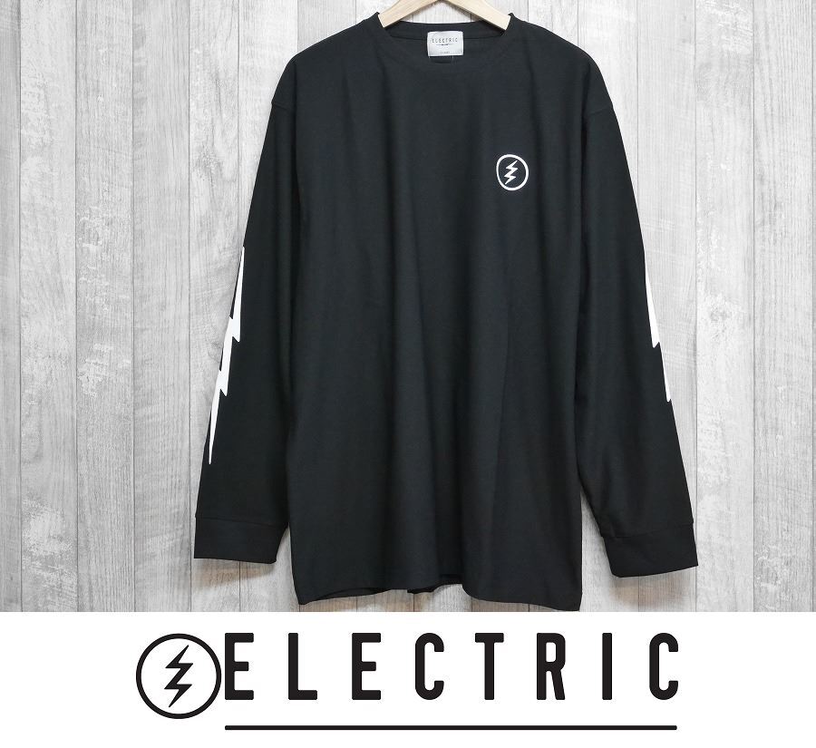 【新品】24 ELECTRIC VERTICAL LOGO DRY L/S TEE - BLACK - XXLサイズ 速乾 ドライ 長袖 Tシャツ 正規品の画像1