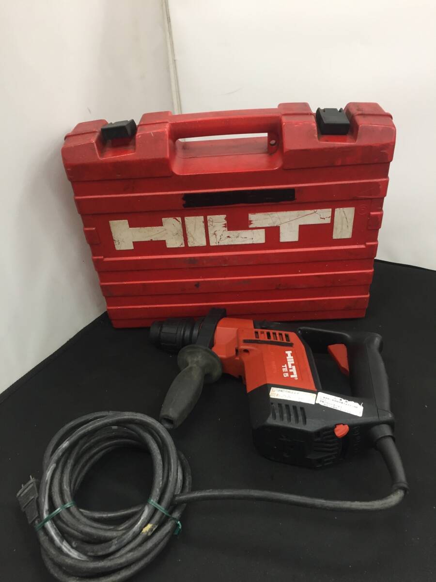 【中古品】HILTI(ヒルティ) 100vハンマードリル TE5 /ITLHSO498CVR_画像2