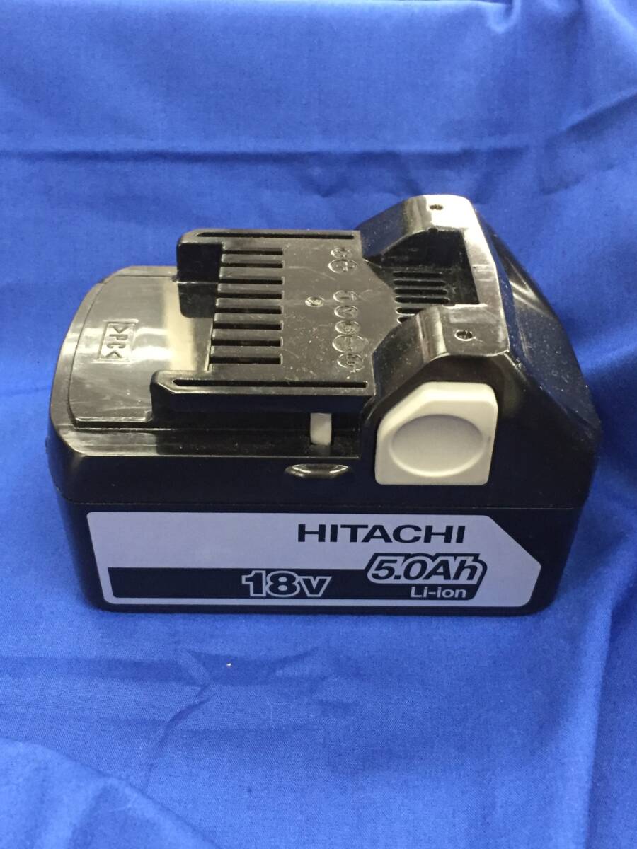 【中古品】HIKOKI(旧日立工機) 18v5.0Ahリチウムイオンバッテリー BSL1850　　/ITVMBIMCIVYX_画像1