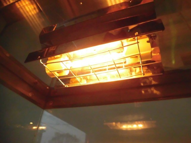  б/у кухня для бизнеса kip Roth брезент -do кейс hot витрина 100V внутри лампа имеется нагревающий теплоизоляция . магазин . магазин Франкфурт картофель якисоба 