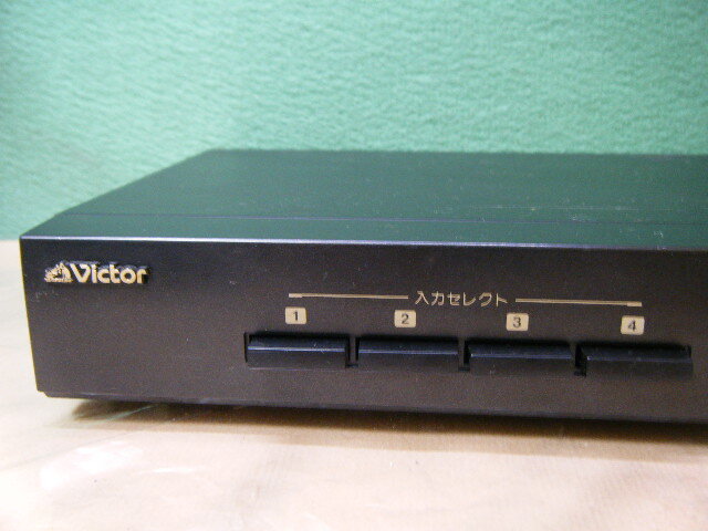 ら３７◆Victor ビクター AV SELECTOR Model JX-S150 AVセレクター RCAプラグ/Sビデオプラグ_画像2