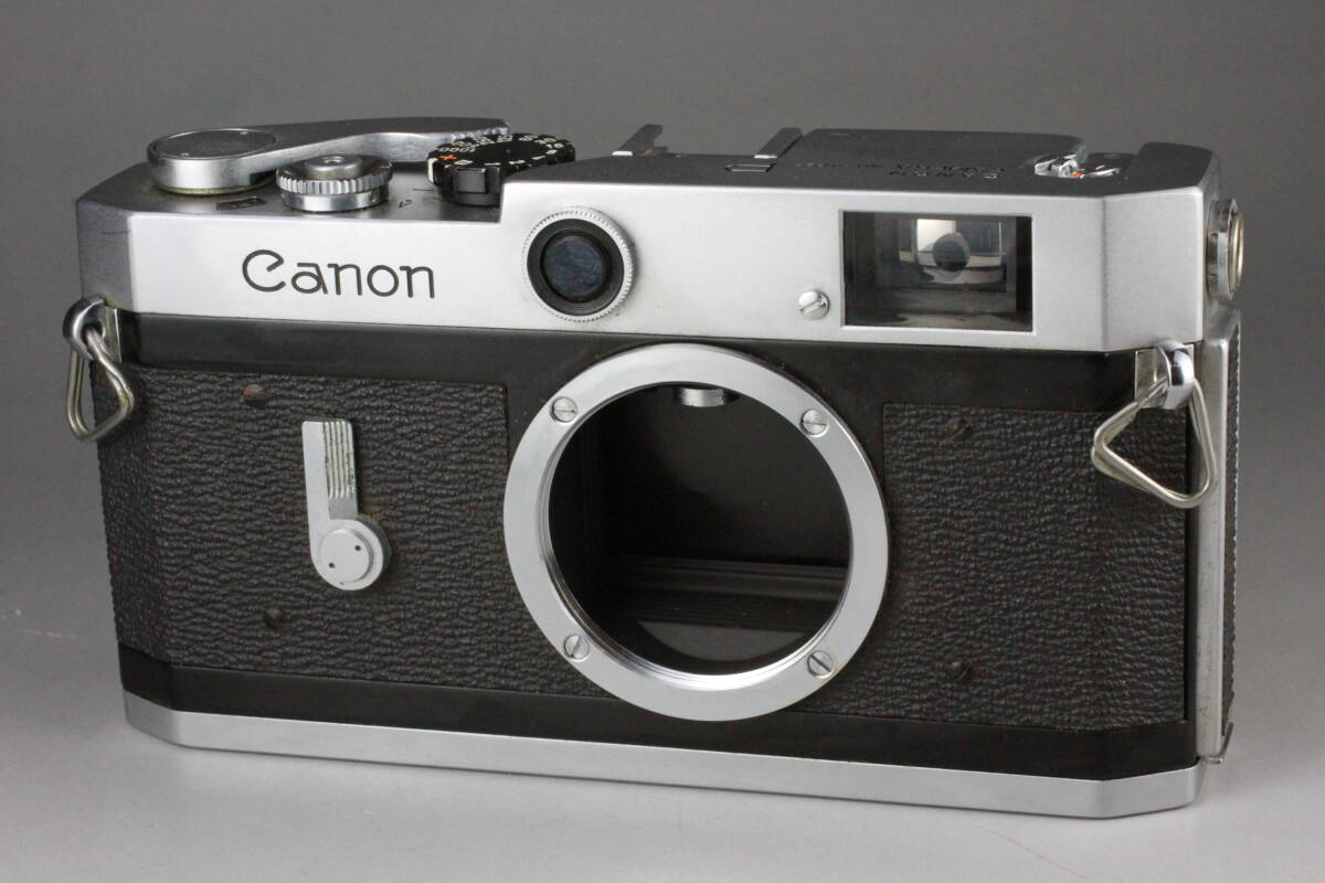 動作確認済み Canon P レンジファインダー ポピュレール フィルム カメラ Leica Lマウント ライカ キャノン キヤノン #416_画像1