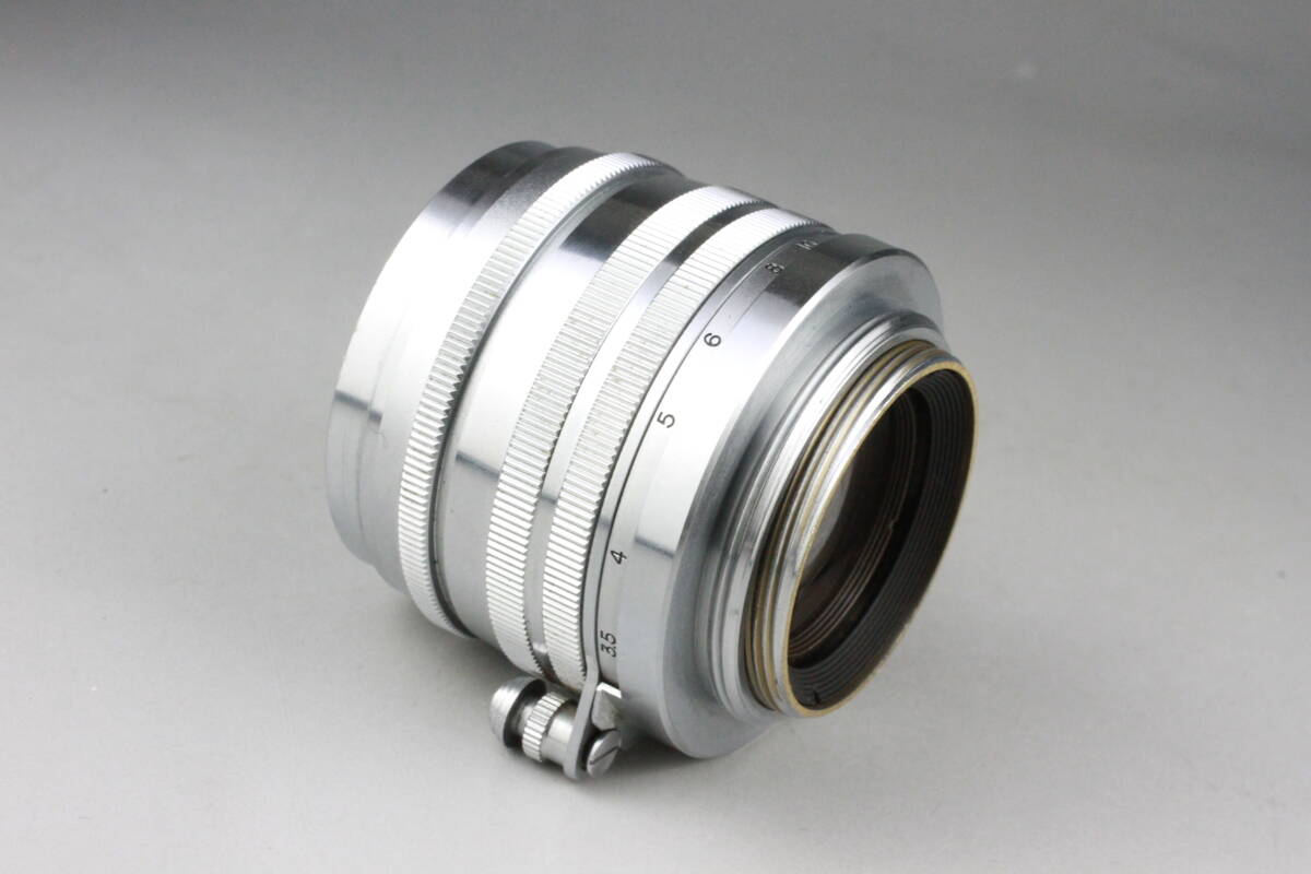 実写テスト済み Canon 50mm f1.8 ライカマウント キヤノン 単焦点 LTM Leica Lマウント L39 M39 キャノン Serenar #251の画像5