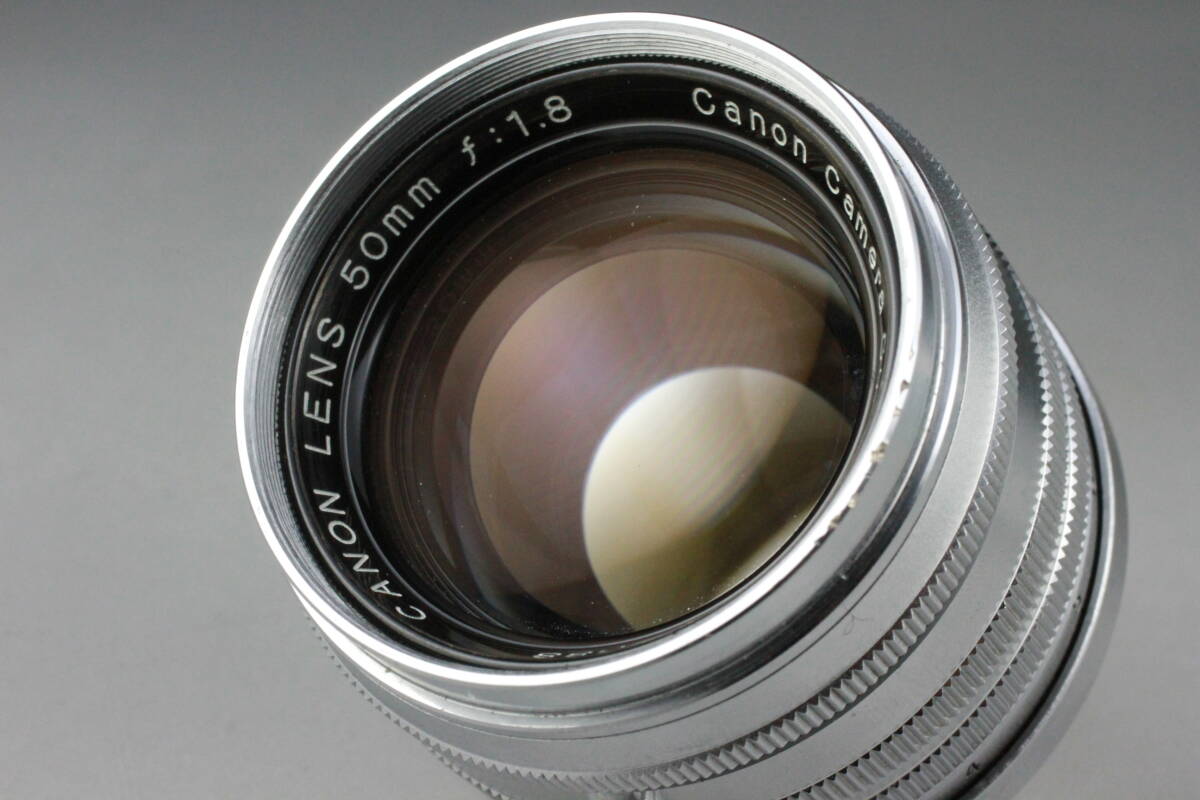 実写テスト済み Canon 50mm f1.8 ライカマウント キヤノン 単焦点 LTM Leica Lマウント L39 M39 キャノン Serenar #251の画像2