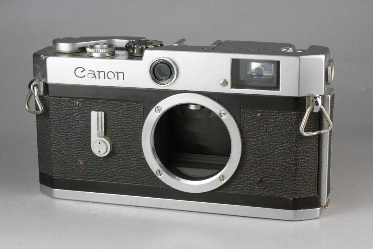 動作確認済み Canon P レンジファインダー ポピュレール フィルム カメラ Leica Lマウント ライカ キャノン キヤノン #290_画像1