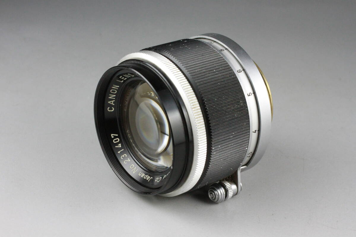 実写テスト済み Canon 50mm f1.8 ライカマウント キヤノン 単焦点 LTM Leica Lマウント L39 M39 キャノン #77の画像5
