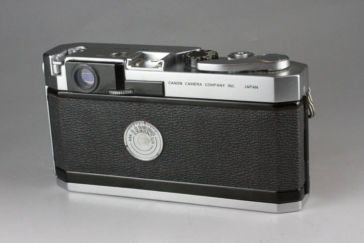 希少 動作確認済み Canon VIL 6L 革ケース レンジファインダー フィルム カメラ Leica Lマウント ライカ キャノン キヤノン #77の画像3