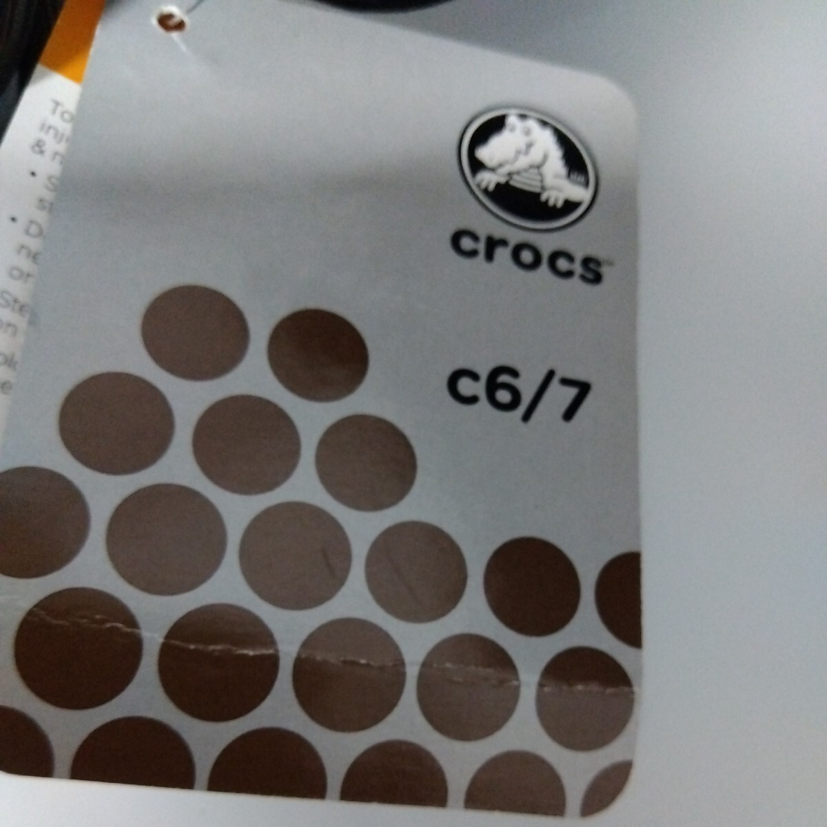  new goods unused Crocs Kids for c6/7 14cm