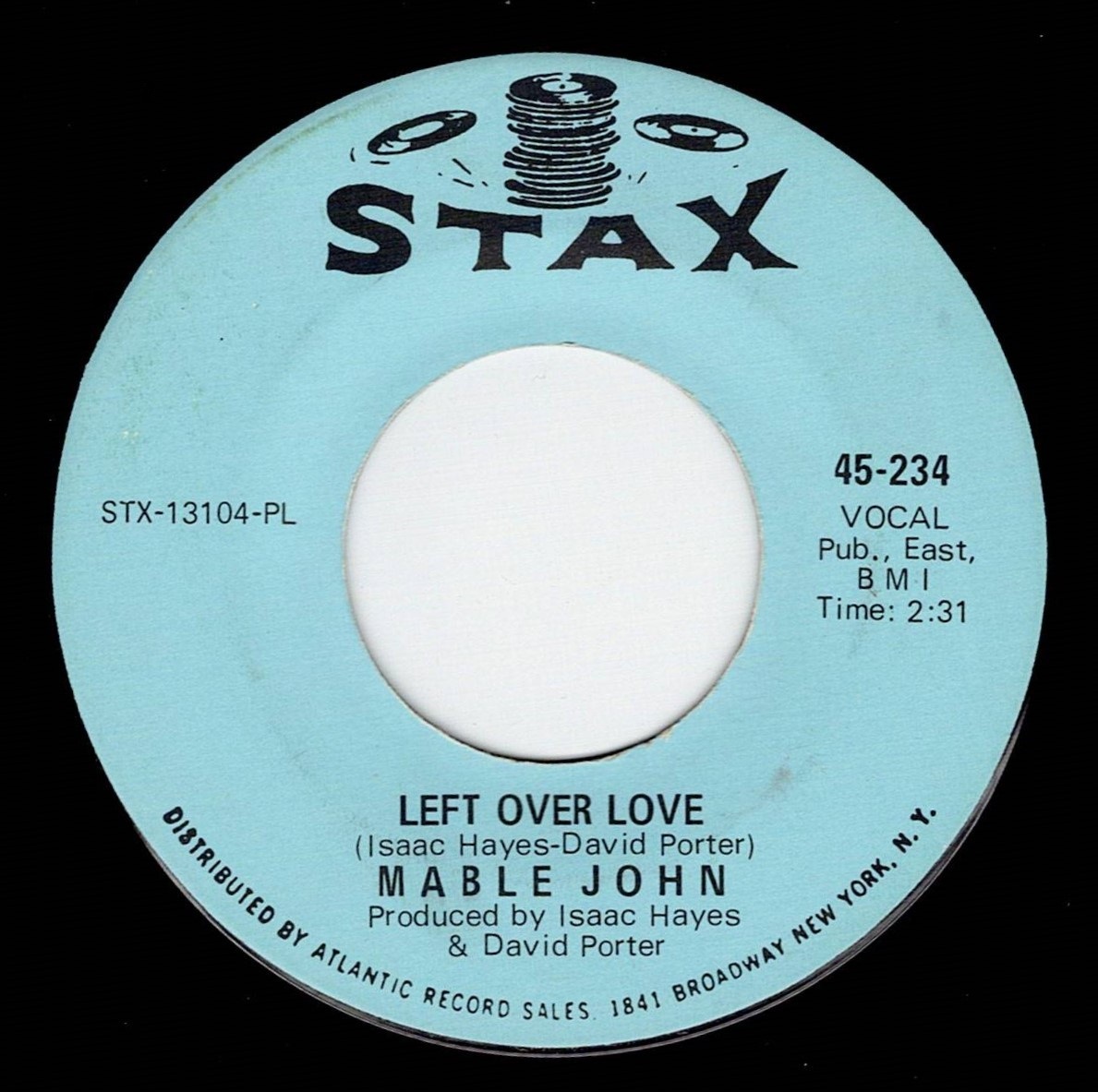 Mable John / Don’t Hit Me No More ♪ Left Over Love (Stax)の画像2