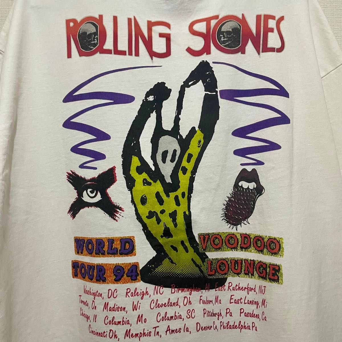 The Rolling Stones Tシャツ Lサイズ ザローリングストーンズ Tee ロックファッション