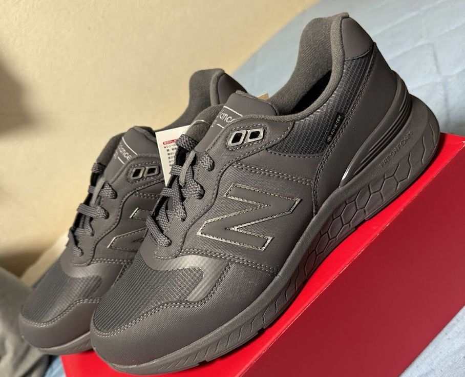 新品未使用品 new balance ニューバランス Walking Fresh Foam 880 v6 GTX M6 グレー 27.5cm 4E_画像3