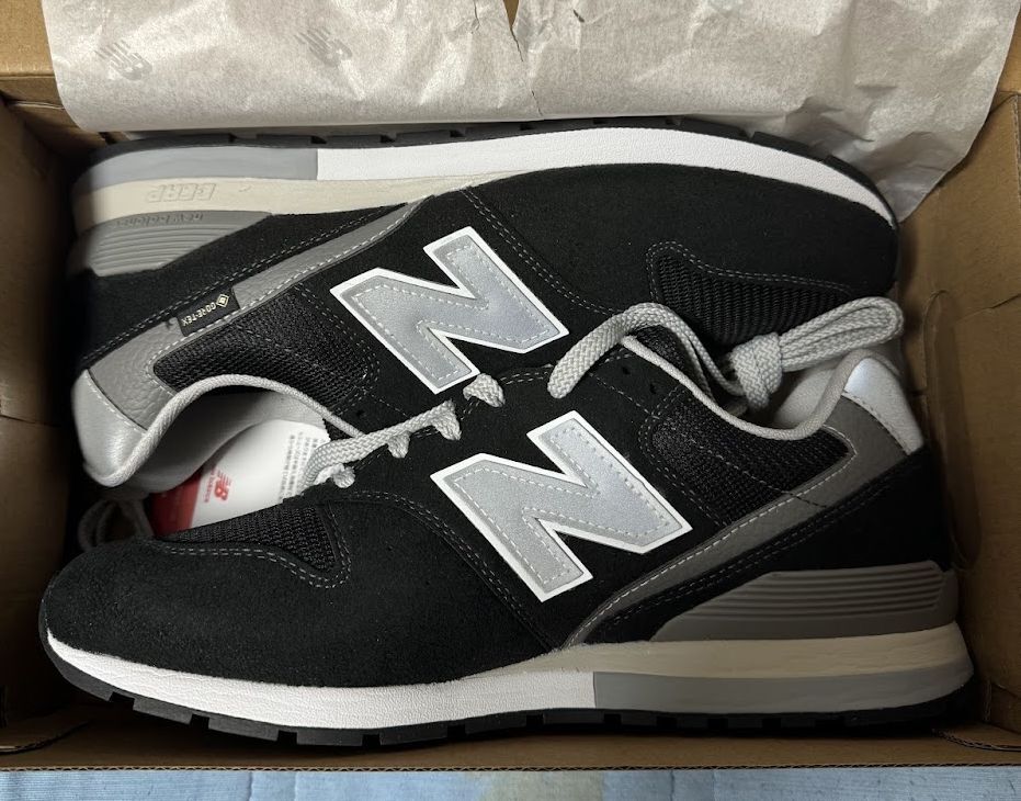 新品未使用品 new balance ニューバランス CM996 GTX A2 GORE-TEX ブラック 27.5cm D_画像1