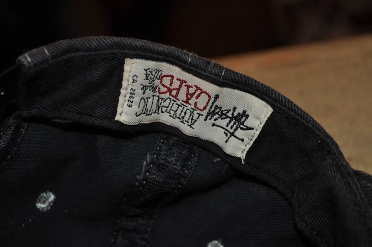 ユーズド 90年代 OLD STUSSY オールド ステューシー キャップ MADE IN USAの画像8