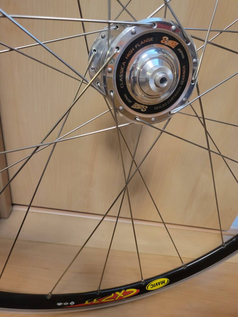 Bibian 比比昂- SUZUE MAVIC CXP33 フロントピストホイール Bibian 比比昂- SUZUE MAVIC CXP33 フロントピストホイール