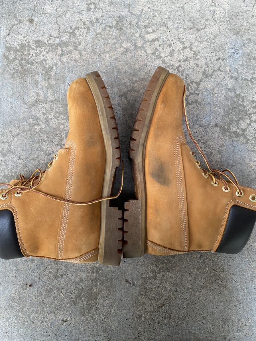 timberland ティンバーランド ブーツ 27cm イエローヌバック_画像3