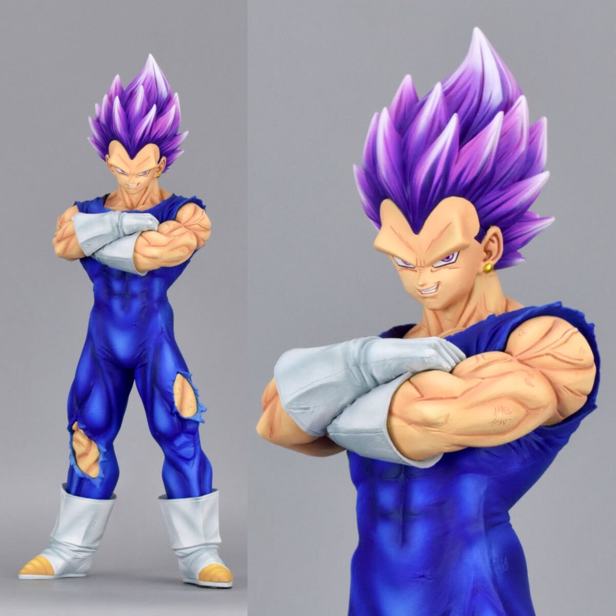 ドラゴンボール超 グランディスタ Grandista ベジータ 我儘の極意 改造 リペイントフィギュアの画像1