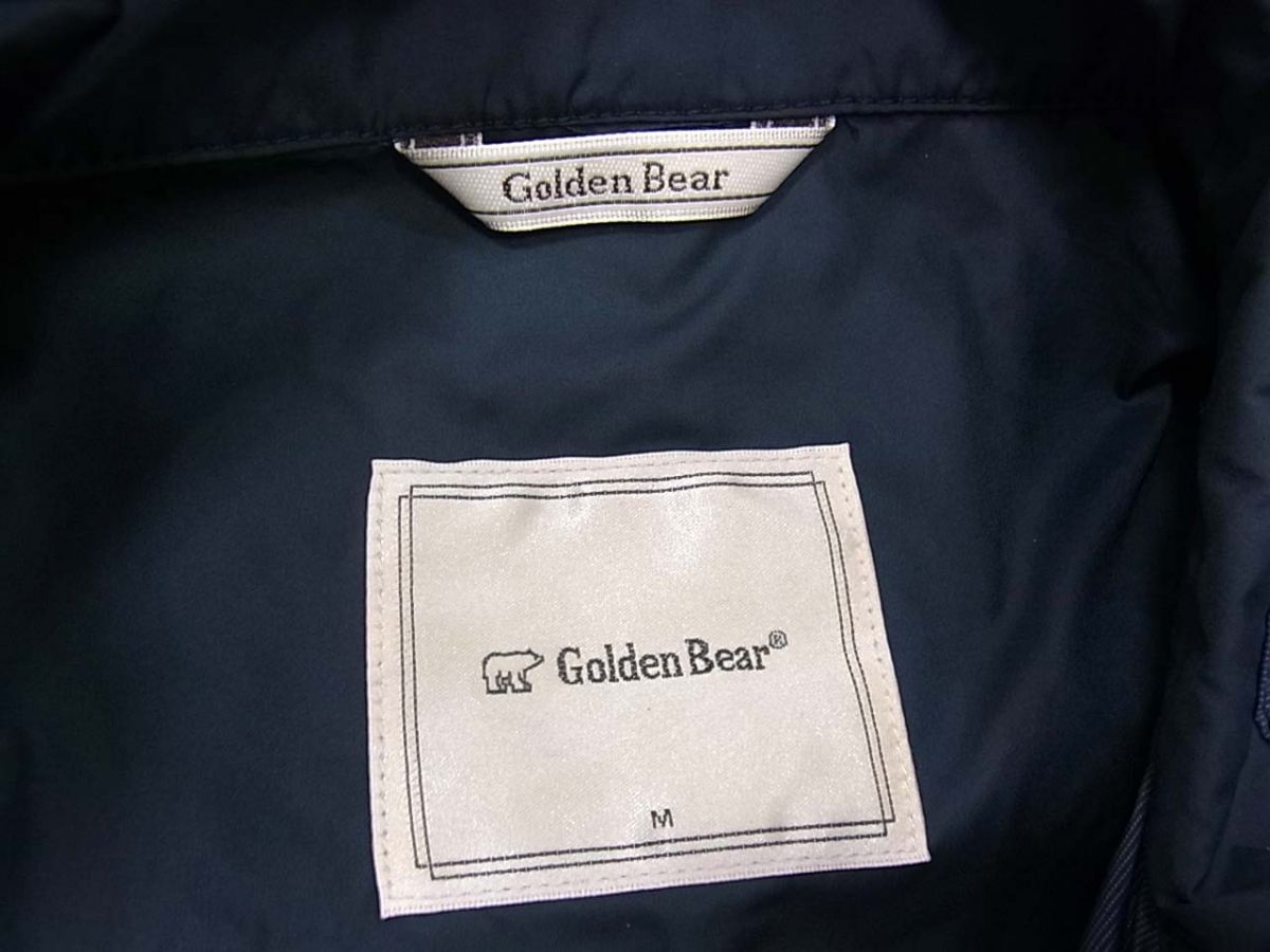 新品☆ゴールデンベア ジップジャケット ブルゾン メンズ M 春物 GoldenBear 1円スタートの画像3