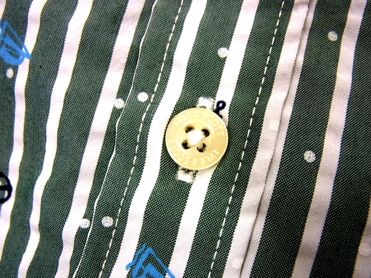新品■LYLE&SCOTT ボタンダウン 半袖シャツ 夏物 ライル&スコット メンズ 1円スタートの画像5
