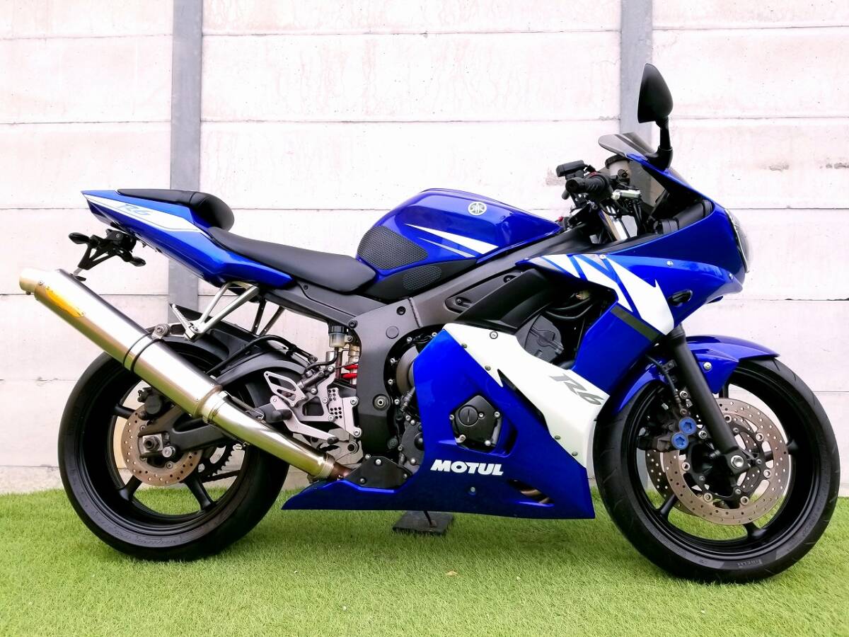 ★春の大セール開催中★RJ051 YZF-R6 逆車フルパワー TSUKIGI Racing 車検付き即乗り車両 現車確認＆試乗大歓迎★_画像1