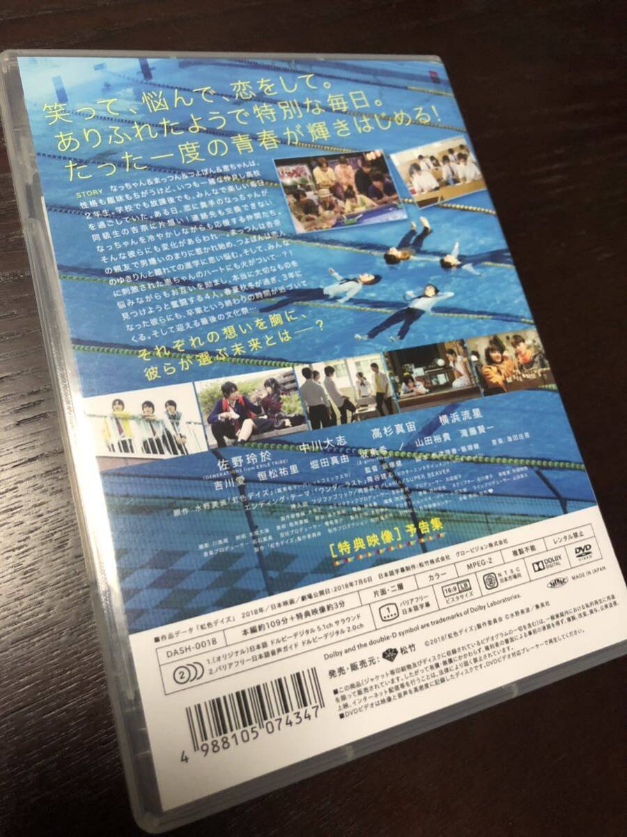 即決 美品 虹色デイズ('18) DVD 中川大志 横浜流星_画像2