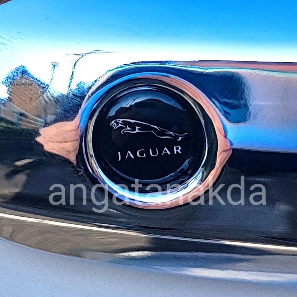 JAGUAR Jaguar B 3D crystal key hole sticker # keyless emblem luxury 