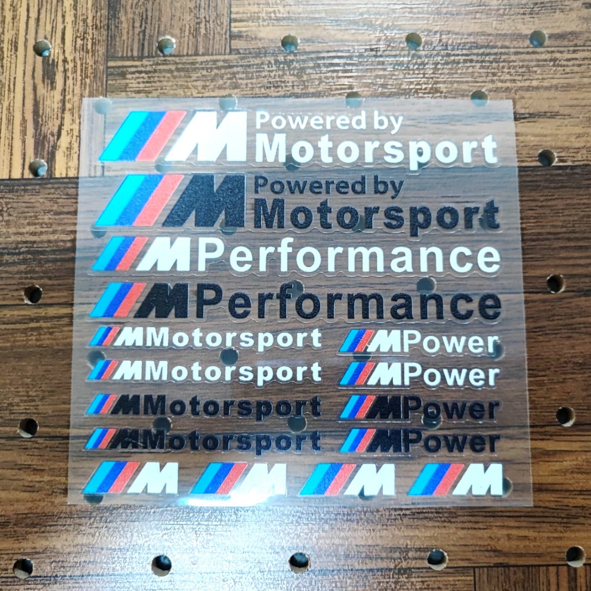 BMW M series sticker 16 point set #MPerformance MSport MPower E36 E39 E46 E60 E90 F10 F20 F30 x1x2x3x4x5x6x7x8 320 325