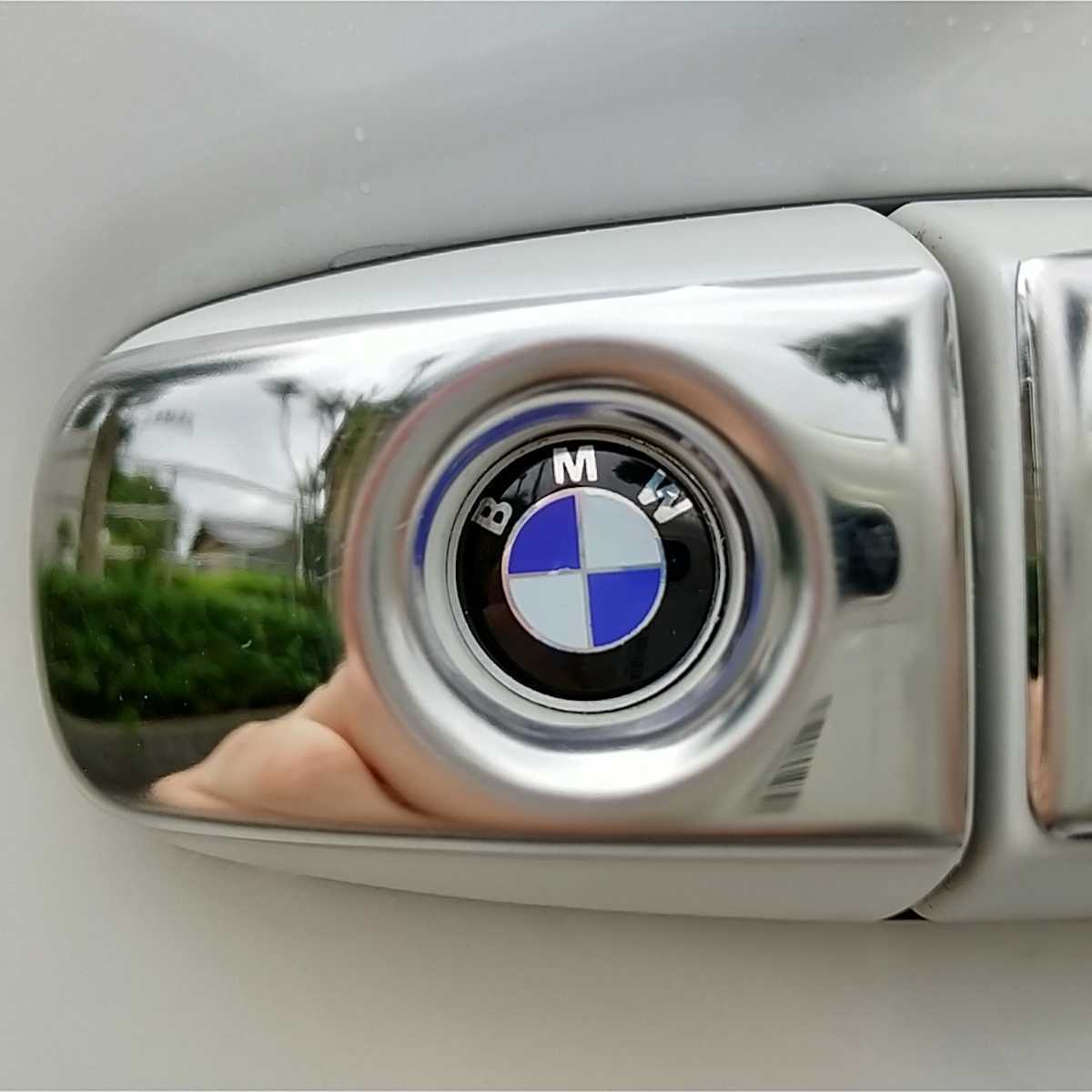 BMW アルミ製 鍵穴ステッカー エンブレム キーレス専用 鍵穴カバー■MPerformance MSport MPower E46 E60 E90 F10 F20 F30 X12345678_画像1