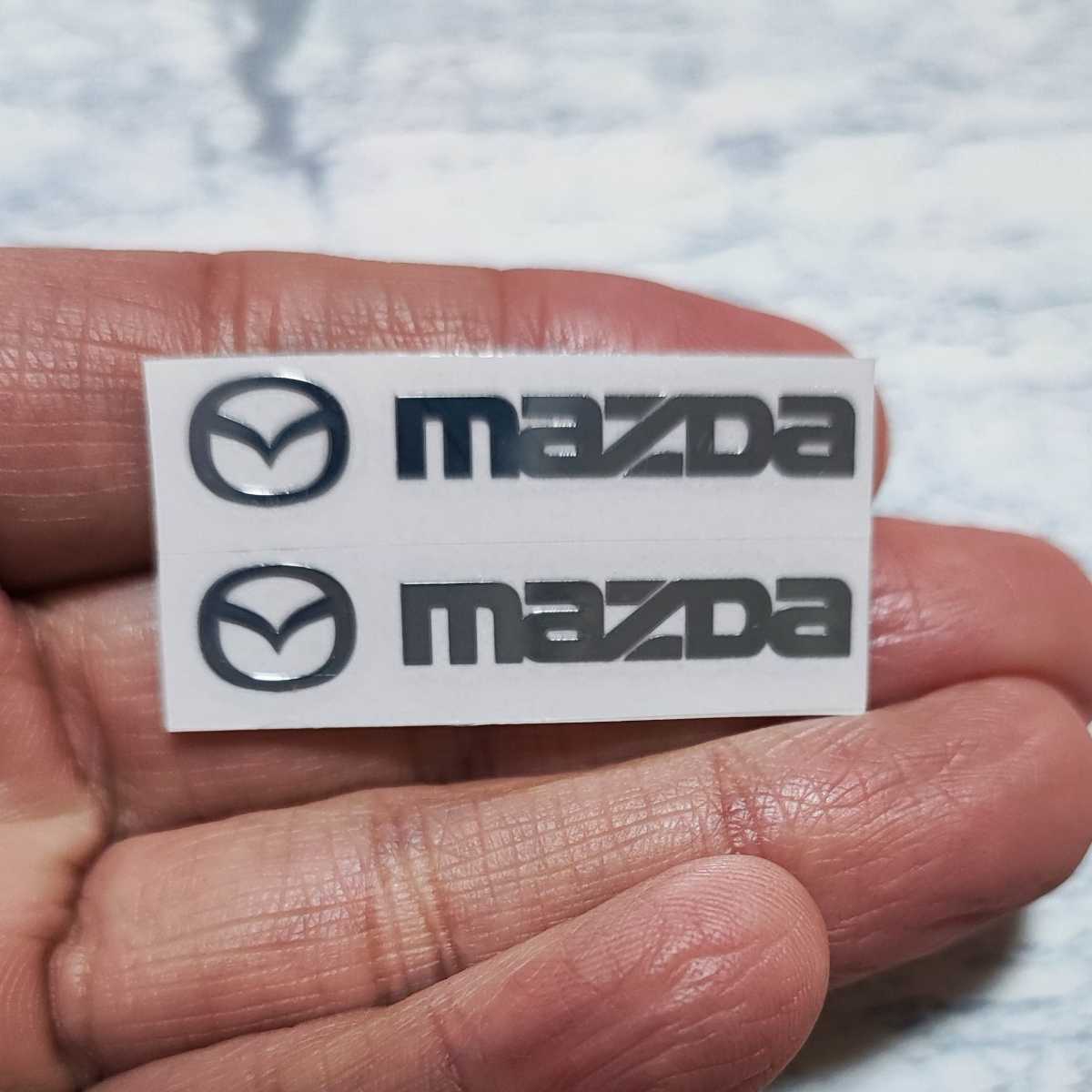  Mazda металлизированный style стикер 2P#CX-3/5/7/8 Demio Atenza Axela Sport Roadster RX-8 MAZDA3 Premacy Biante Carol 