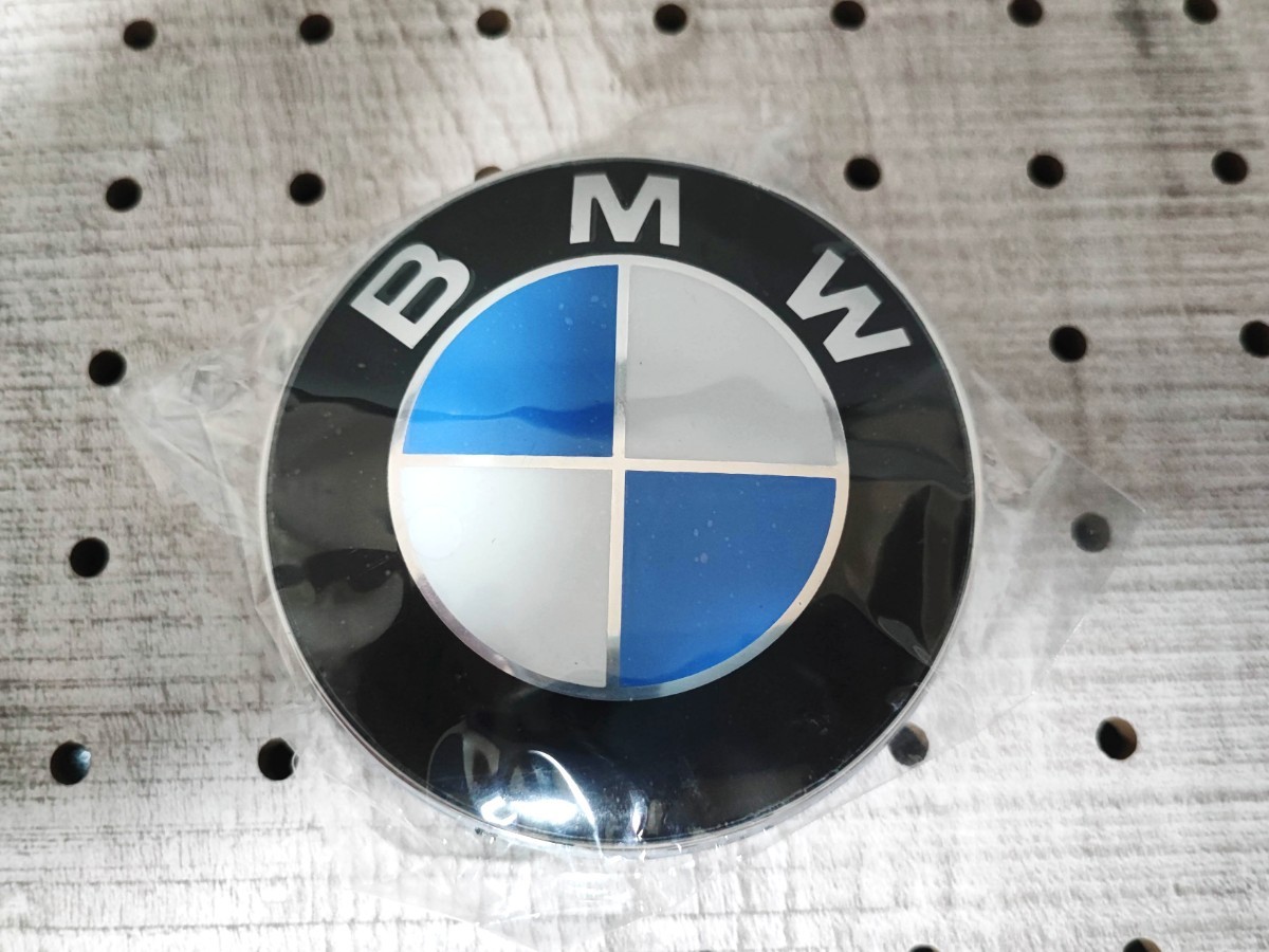 BMW フロントエンブレム 82mm【ブルー×ホワイト】MPerformance MSport MPower_画像1