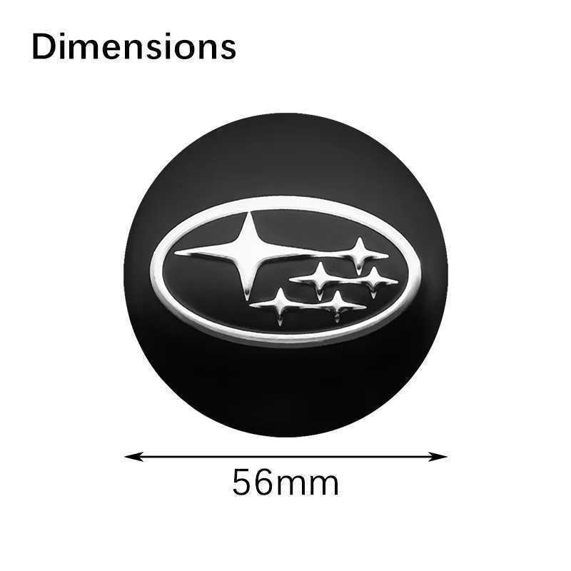 スバル ホイールセンターキャップ 56mm ブラック 4P■フォレスター レガシィB4 インプレッサスポーツ BRZ WRX S4レヴォーグ エクシーガの画像7