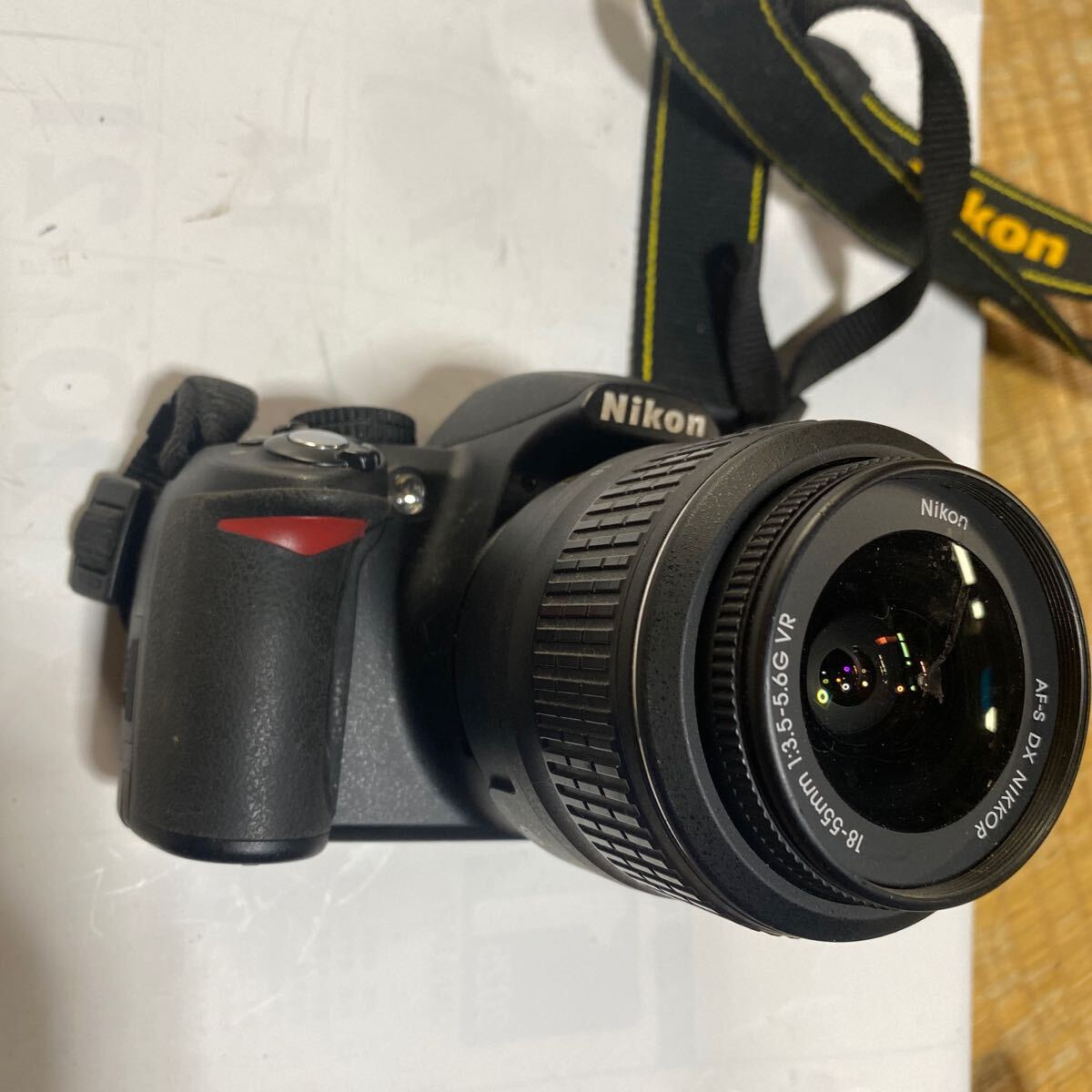 カメラ Nikon D3100 / AF-S DX Nikkor 18-55mm 1:3.5-5.6 G VR 一眼レフ セット品 現状品 の画像9