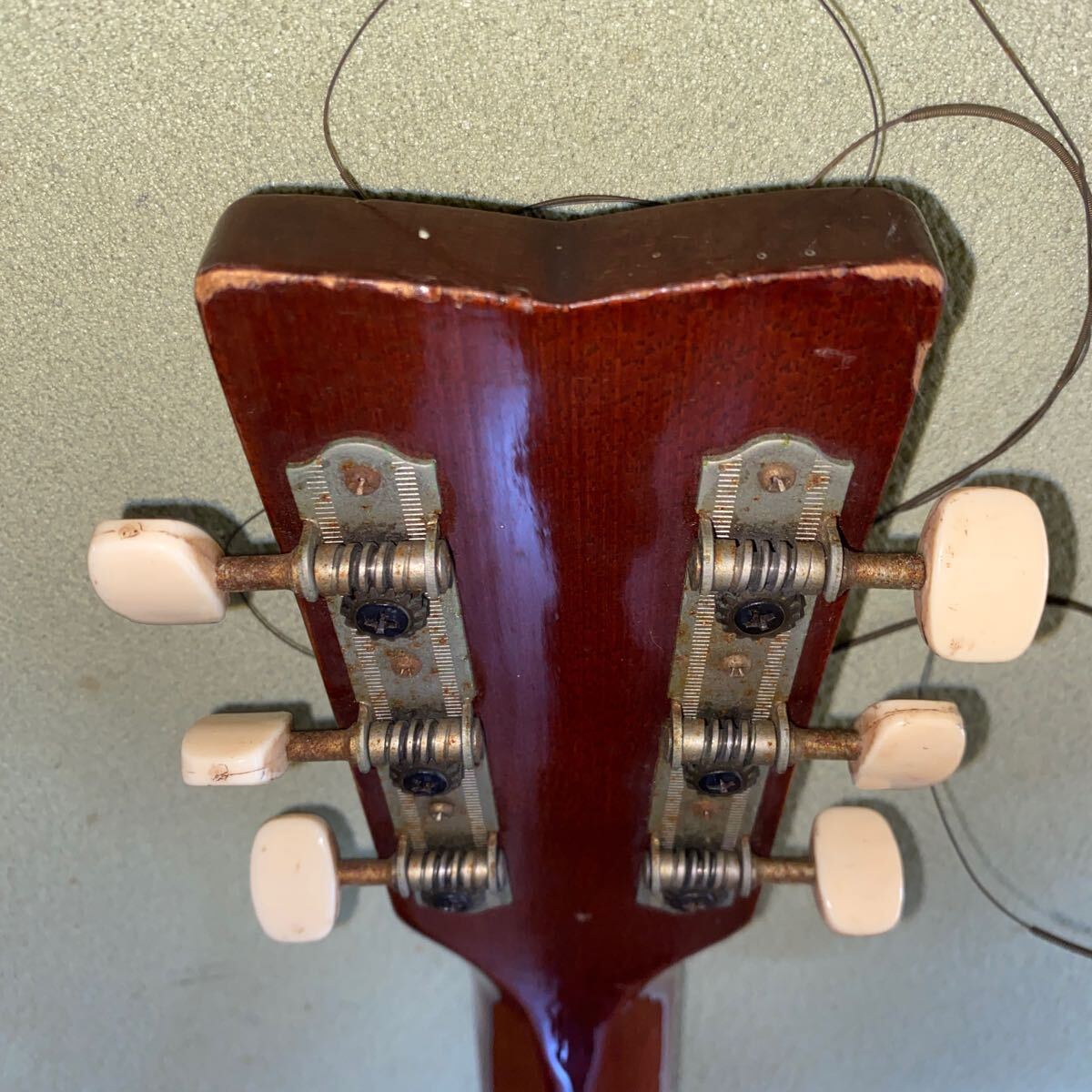 YAMAHA アコースティックギター 赤ラベル FG-140 ハードケース付き ジャパンビンテージ の画像6