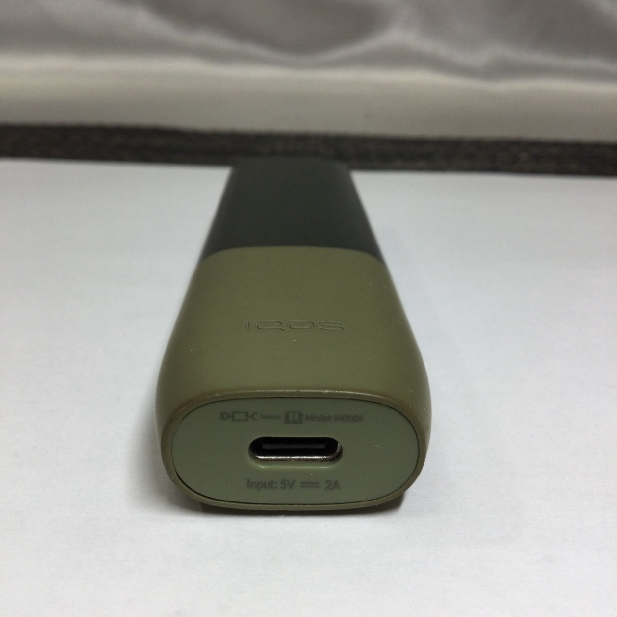 【中古/現状品/TO】IQOS ILUMA ONE アイコス イルマ ワン モスグリーン 電子タバコ 喫煙具 通電確認済み　MZ0413/001_画像6