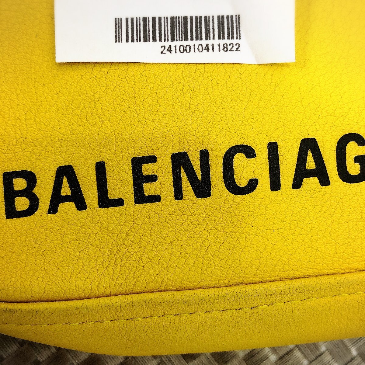 【中古品/CH】BALENCIAGA バレンシアガ クラッチバッグ セカンドバッグ トライアングル 三角 ポーチ レザー IM0420/010の画像8