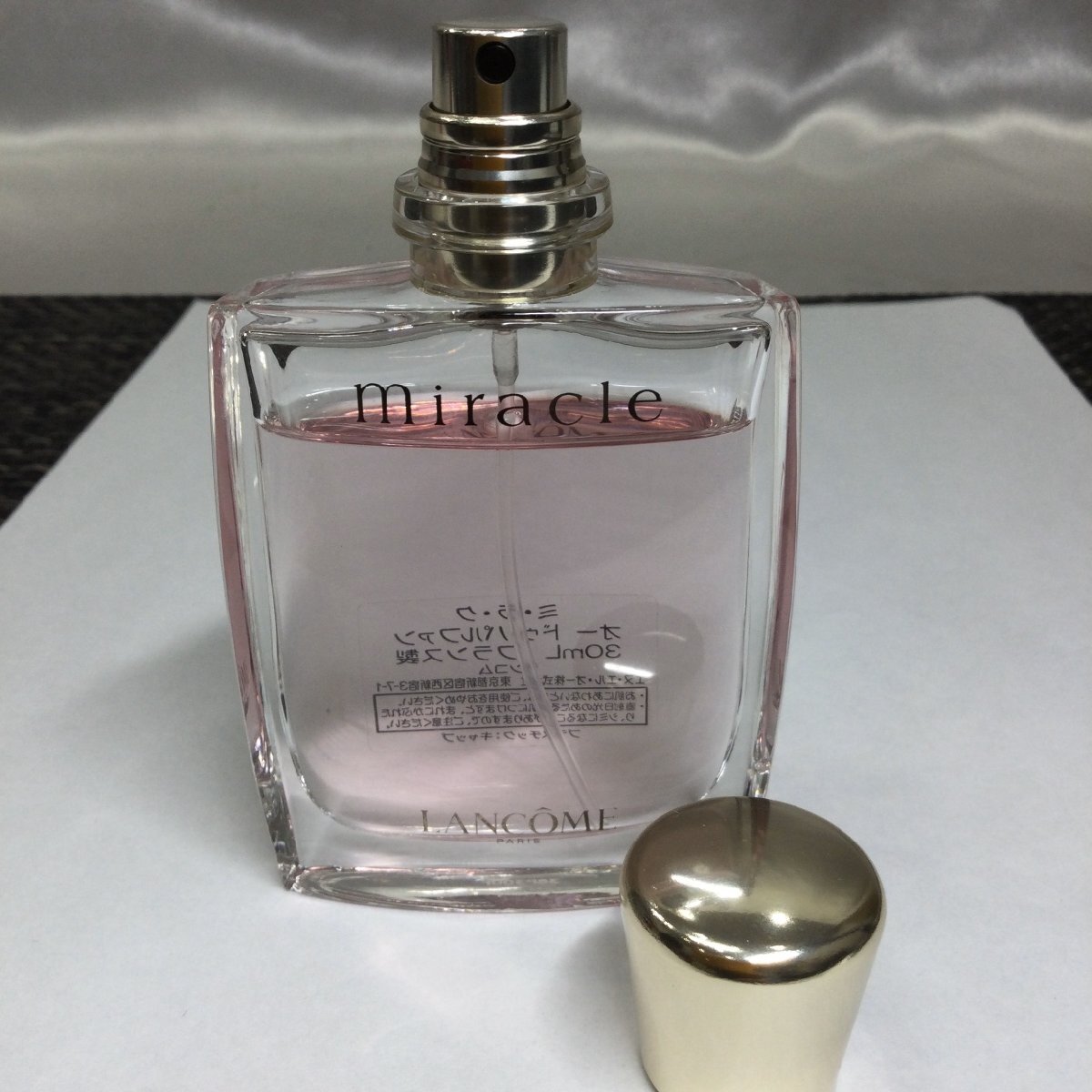 【残量8割程度/現状品/CH】LANCOME ランコム miracle ミラク オードゥパルファン 30ml EDP 香水　MZ0421/0005_画像7