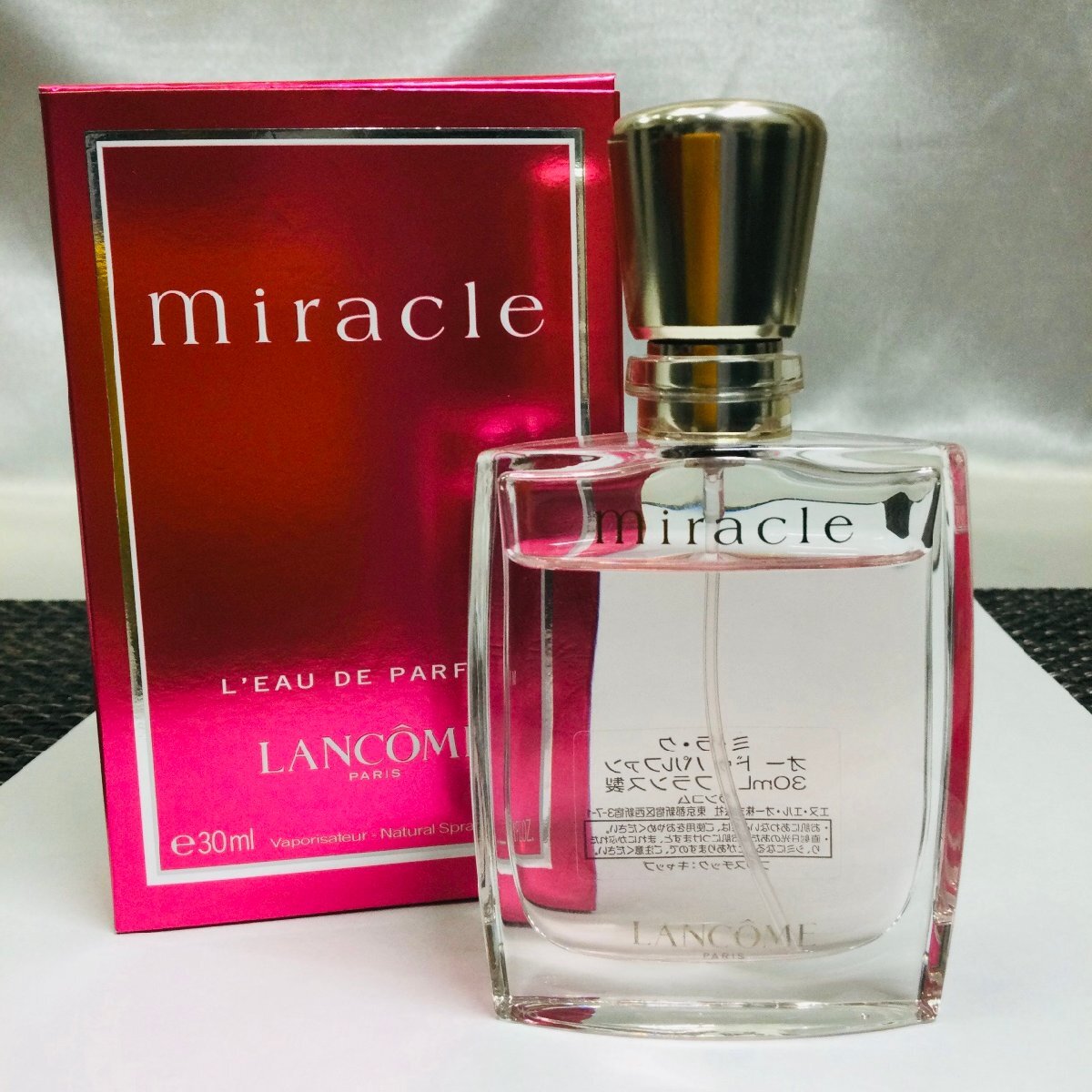 【残量8割程度/現状品/CH】LANCOME ランコム miracle ミラク オードゥパルファン 30ml EDP 香水 MZ0421/0005の画像1